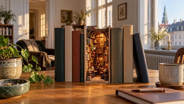 Unlock creativity with a book nook kit for unique displays