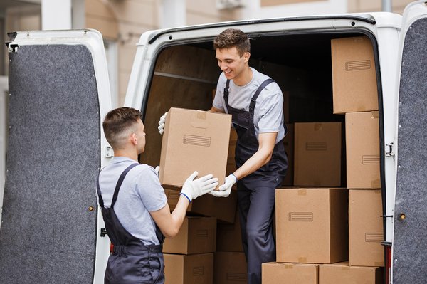 How should you communicate with removalists about handling sensitive personal items?