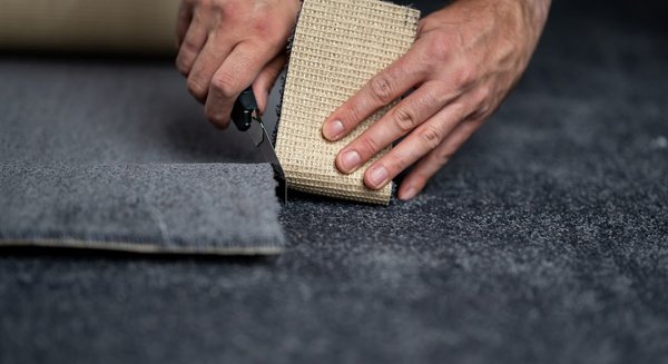 How do you install eco-friendly wool carpeting in a Brighton home?